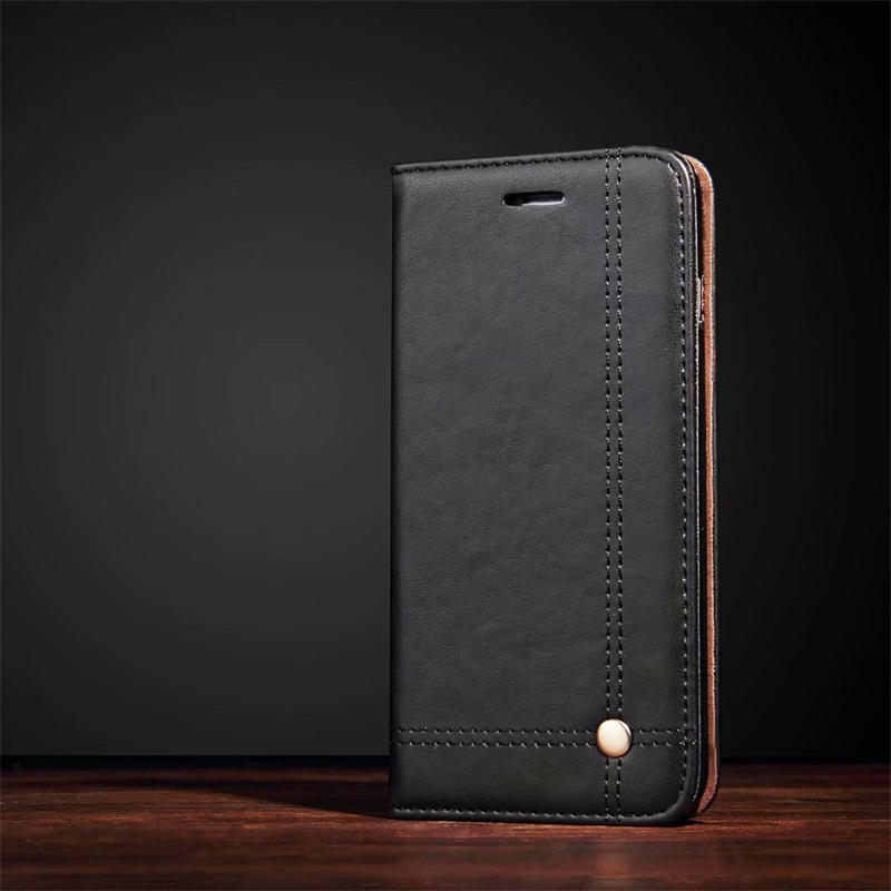 เคส OnePlus 6 #เคสฝาพับหนัง PU Crazy Horse Texture Retro Leather Auto-absorbed Wallet คุณภาพดี