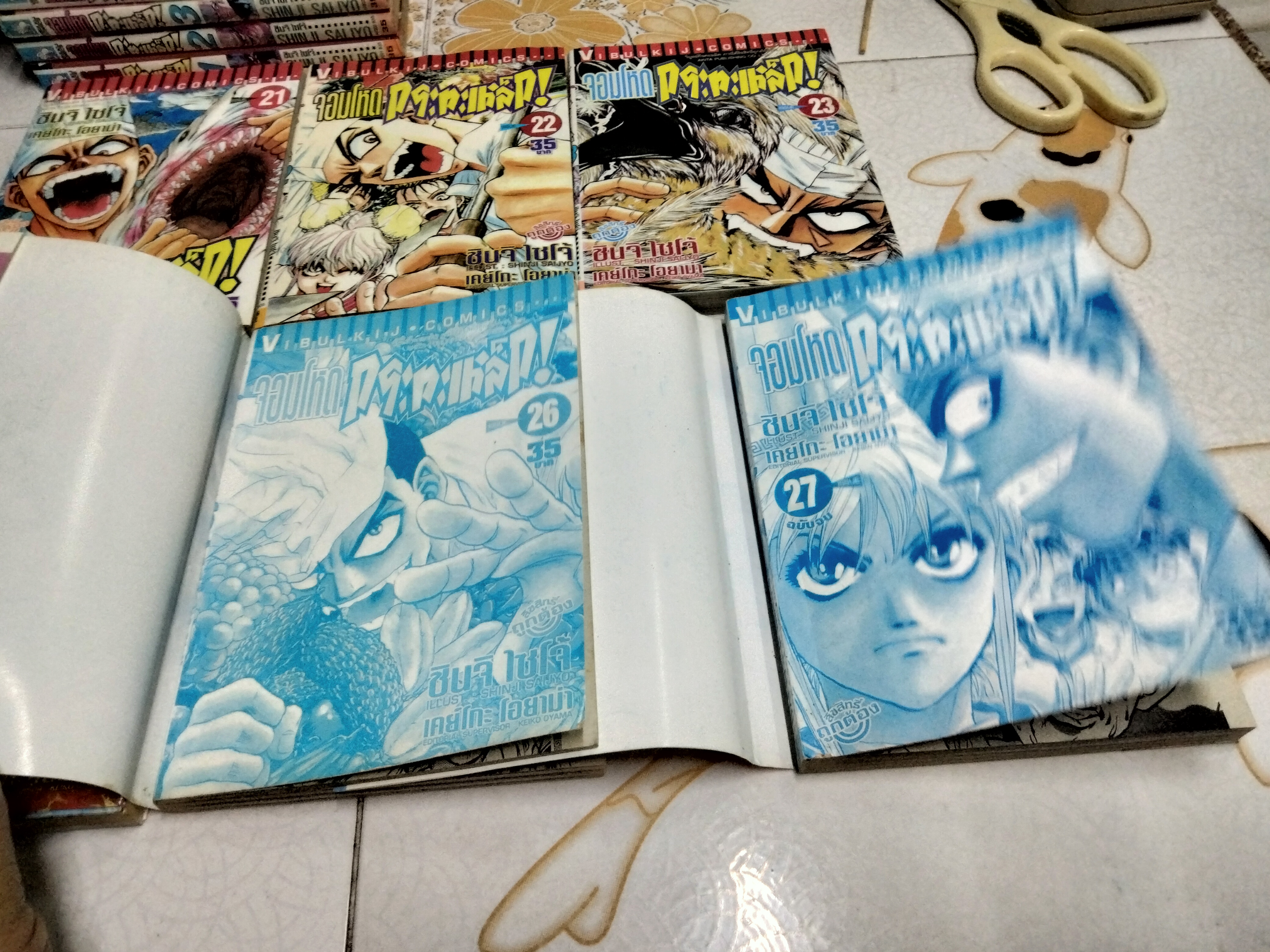 จอมโหดกระทะเหล็ก (27 เล่มจบ ) ปก 35