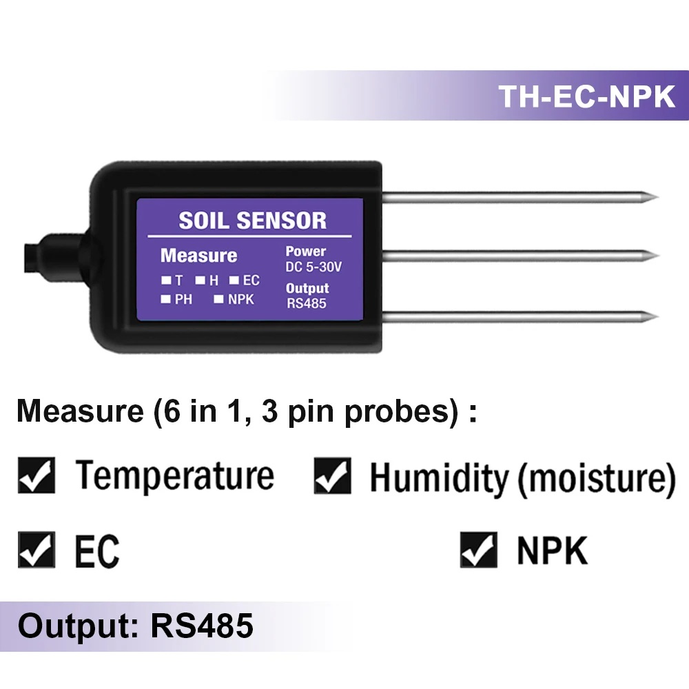 เซ็นเซอร์วัดดินRS485