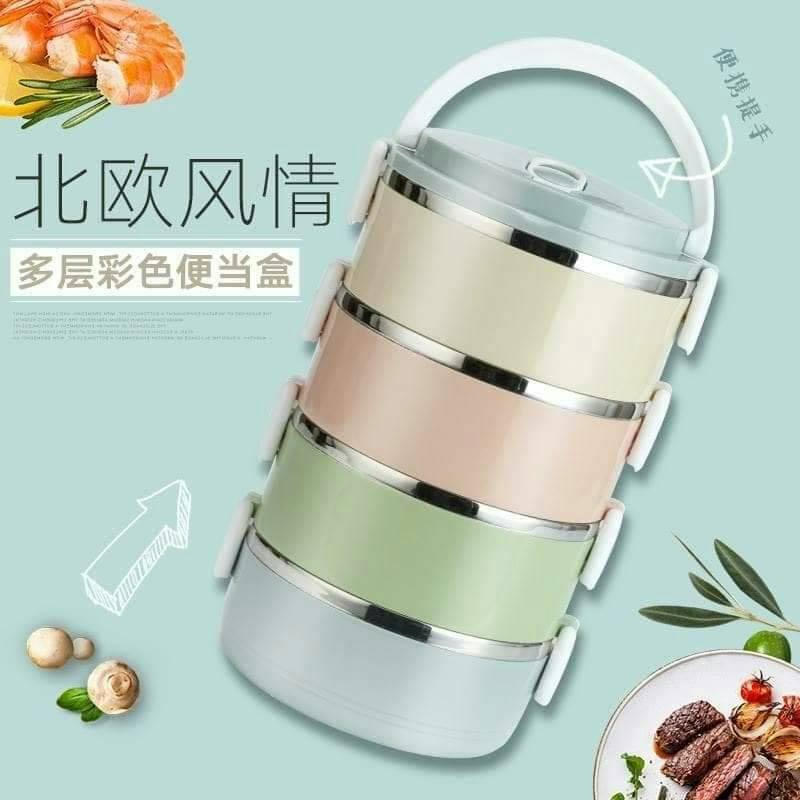 ปิ่นโตสแตนเลส 4 ชั้น