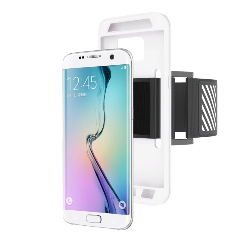 เคส S7 Edge ซิลิโคนเชลล์กีฬามีสายรัดแขน สีสันสวยงามทันสมัย
