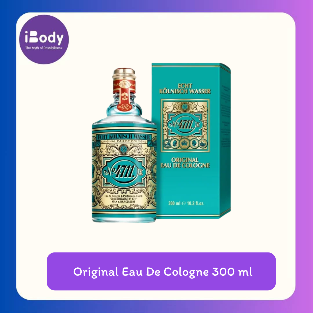 4711 Original Eau De Cologne 300 ml น้ำหอมแบบสเปร์