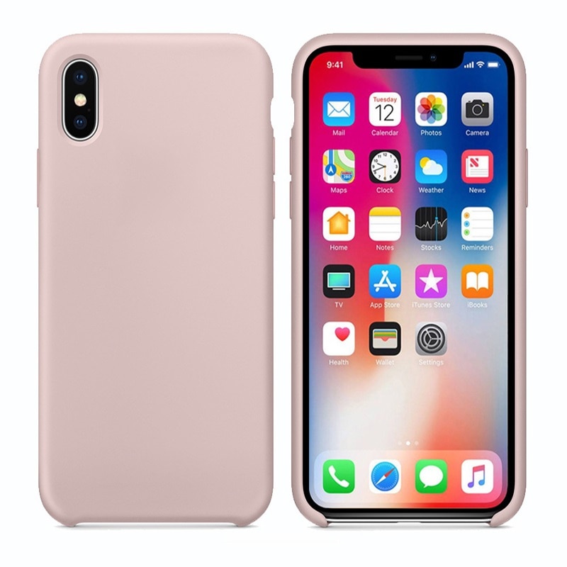 Case Xiaomi Mi 8 Pro #เคสฝาหลังซิลิโคนนิ่มคุณภาพดี Liquid Silicone Back Case