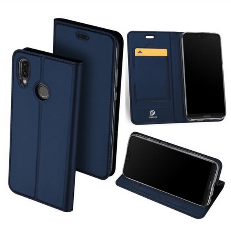 Case Huawei P20 Lite / Nova 3e #เคสฝาพับ DUX DUCIS Skin Pro Series คุณภาพดีราคาถูก