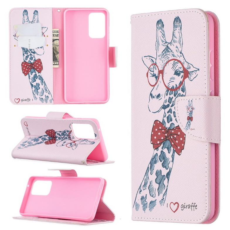 Case Samsung Galaxy A52/A52 5G/A52s 5G #เคสฝาพับกระเป๋าสตางค์หนัง PU พิมพ์ลาย Pattern Printing PU Leather Wallet