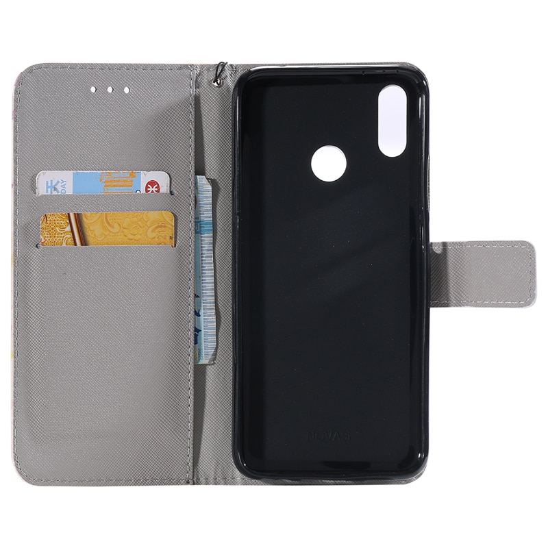 Case Huawei Nova 3i #เคสฝาพับหนัง PU พิมพ์ลายแบบกระเป๋าสตางค์ Patterned Light Spot Decor Wallet