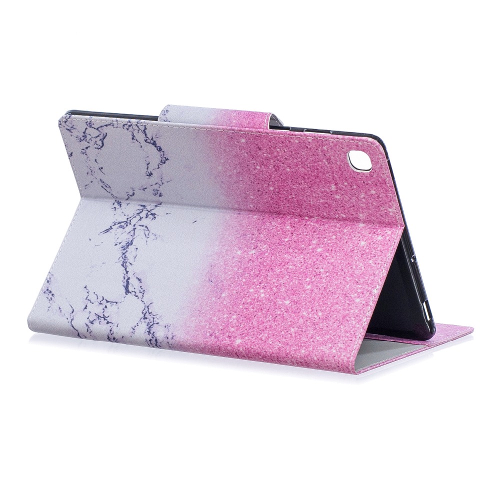 Case Samsung Galaxy Tab A 10.1 (2019) SM-T510 SM-T515 #เคสฝาพับพิมพ์ลาย Pattern Printing Wide Clasp Stand Wallet Flip Leather