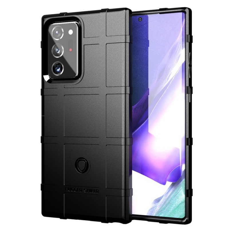 เคส Samsung Galaxy Note 20 Ultra / Note 20 Ultra 5G #เคสฝาหลัง Rugged Shield Series Soft Silicone Shock Absorption Matte กันกระแทก