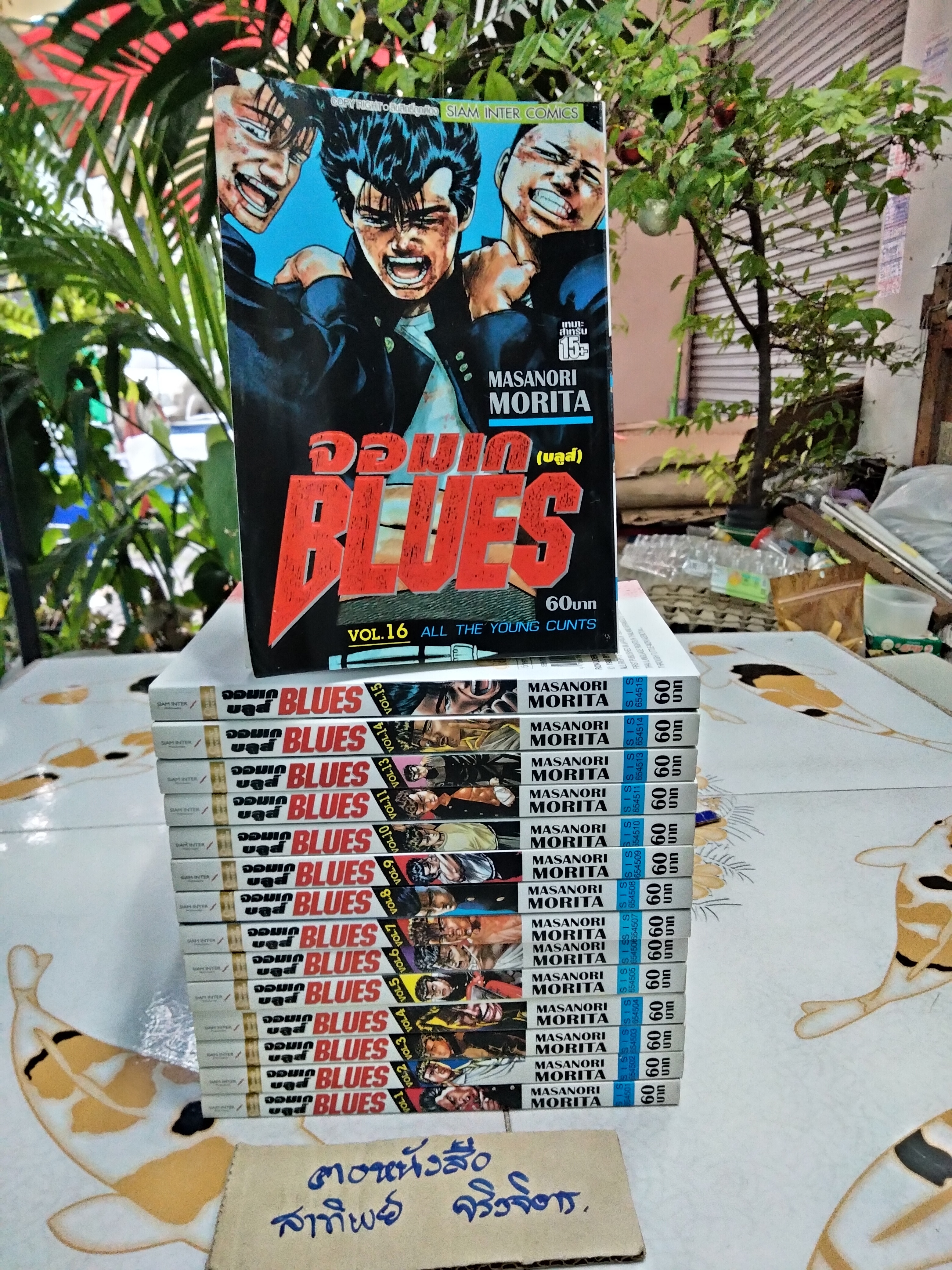 จอมเก BLUES (บลูส์) เล่ม 1-16 ,,ขาดเล่ม 12 (42 เล่มจบ)