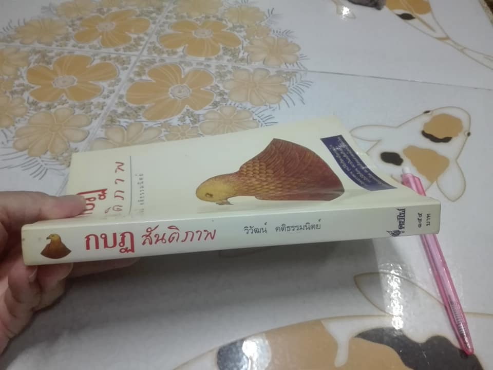 กบฏสันติภาพ โดย วิวัฒน์ คติธรรมนิตย์ (หนังสือโดนน้ำ) **สินค้าหมด**