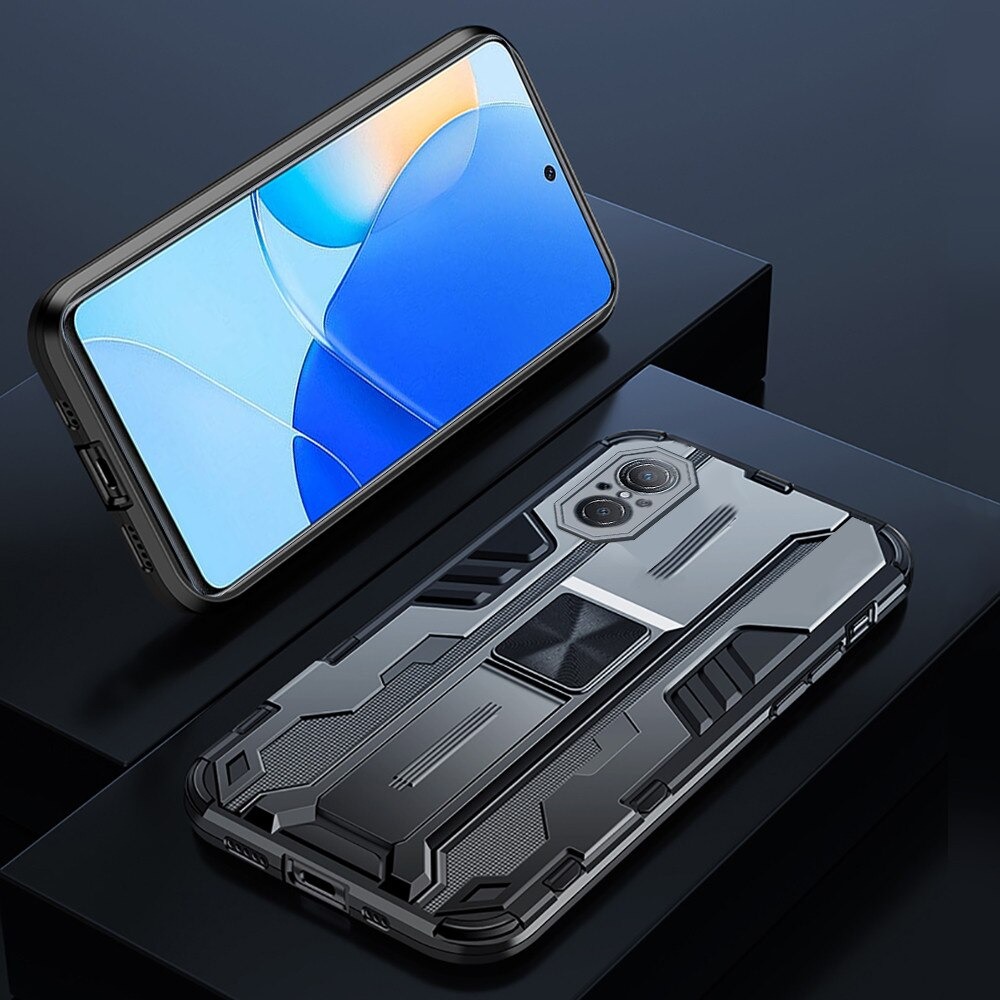 เคส Huawei Nova 9 SE #เคสฝาหลังพลาสติก ไฮบริด TPU + Kickstand Case Armor Stlye TPU Soft Rubber