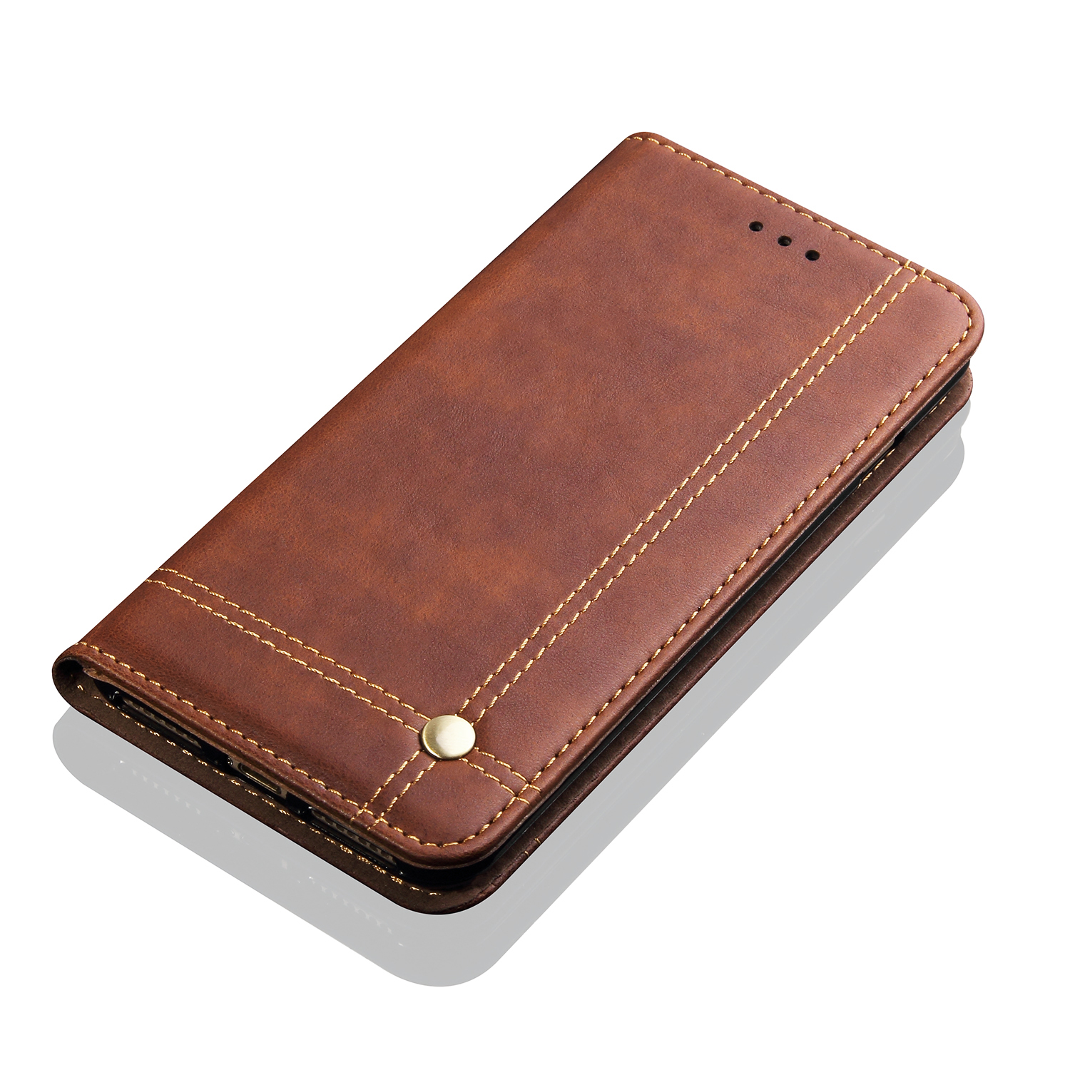 เคส Xiaomi Pocophone F1 #เคสฝาพับหนัง PU Crazy Horse Texture Retro Leather Auto-absorbed Wallet คุณภาพดี