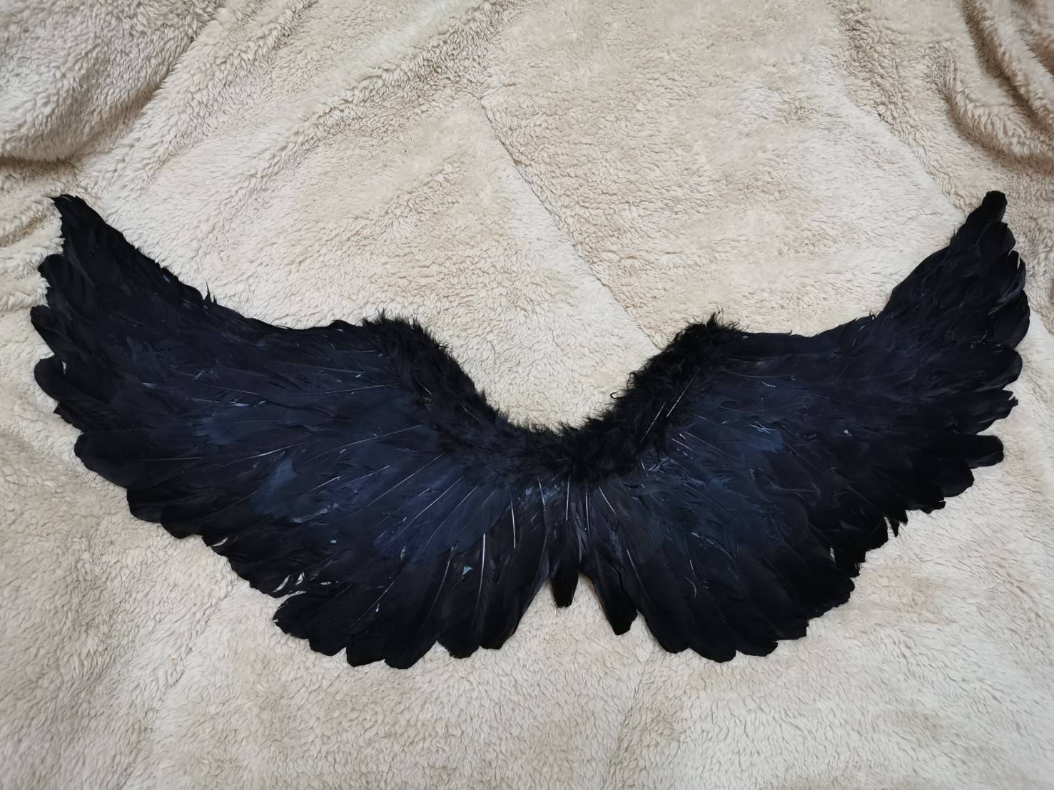 ปีกนางฟ้าเด็ก สีดำ