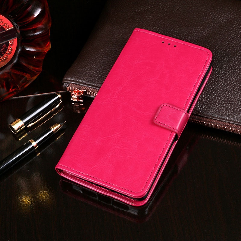 เคส Xiaomi Mi 10T #เคสฝาพับแบบกระเป๋าสตางค์หนัง PU ผิวหนังม้า Crazy Horse