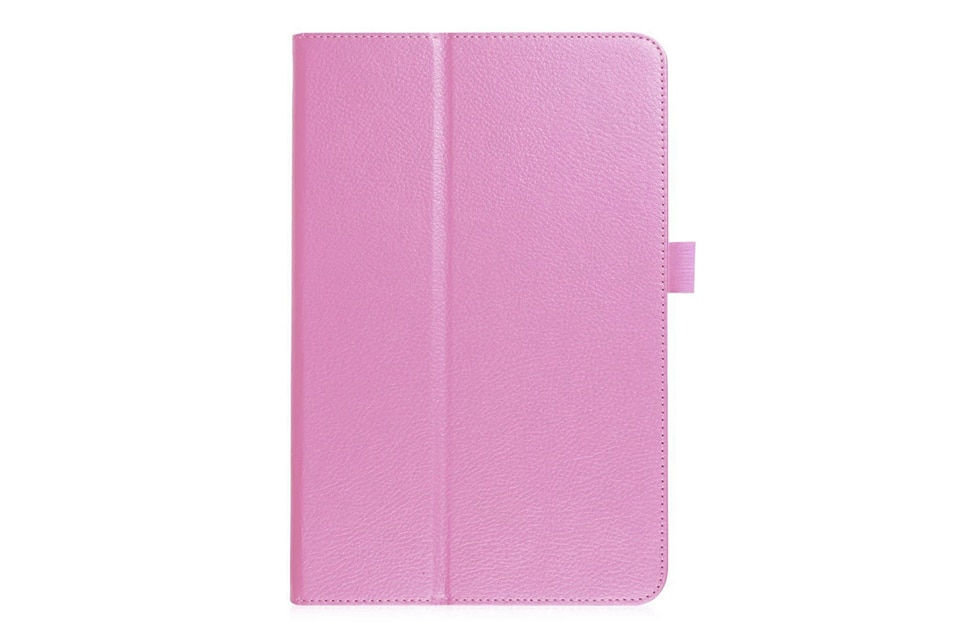 เคส Samsung Galaxy Tab S4 10.5นิ้ว T830/T835 #เคสฝาพับหนัง PU ผิวลิ้นจี่ Litchi Skin Leather Case