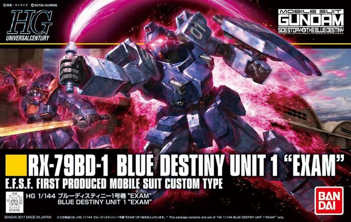 207 RX-79BD-1 BLUE DESTINY UNIT1