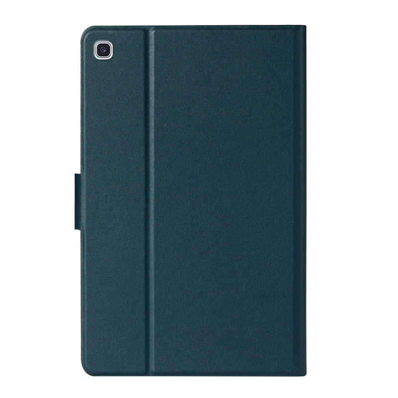 เคส Samsung Galaxy Tab A7 Lite 8.7" (T220,T225) #เคสฝาพับหนัง PU มีช่องใส่บัตร Solid Color Shockproof Leather Flip Case Cover