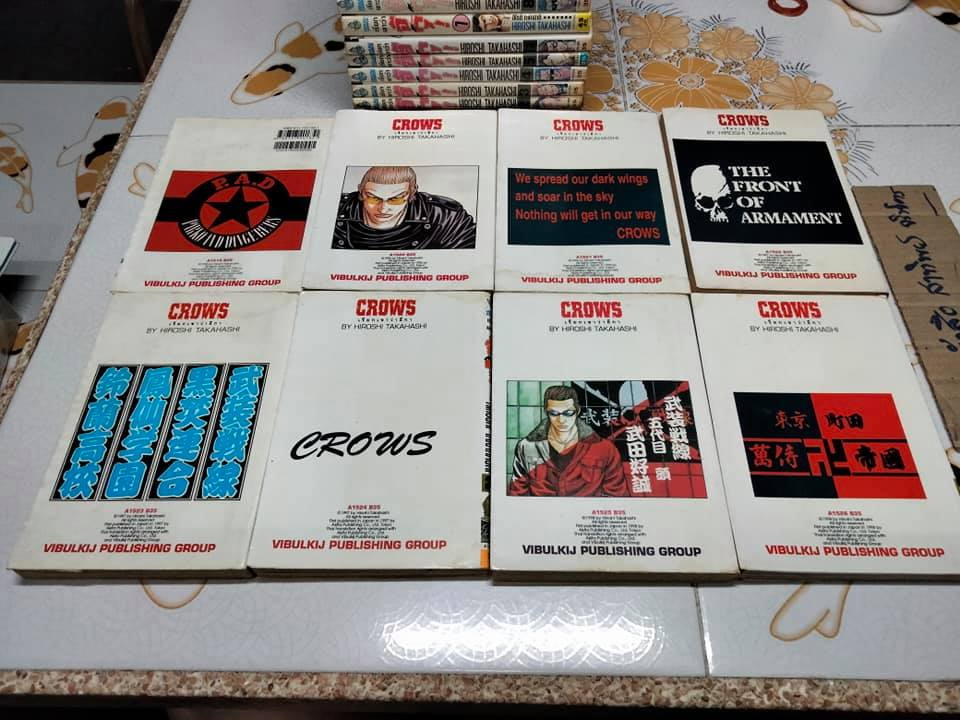 หนังสือการ์ตูน เรียกเขาว่าอีกา CROW (26 เล่มจบ) หนังสือเช่า **สินค้าหมด**