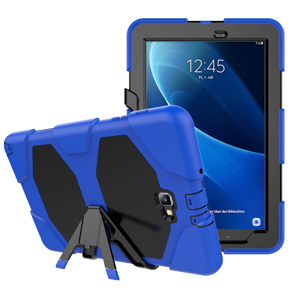 Case Samsung Galaxy Tab A 10.1 (2016) P580 P585 #เคสฝาหลังไฮบริดกันกระแทก ซิลิโคน+พลาสติก Combo Shell