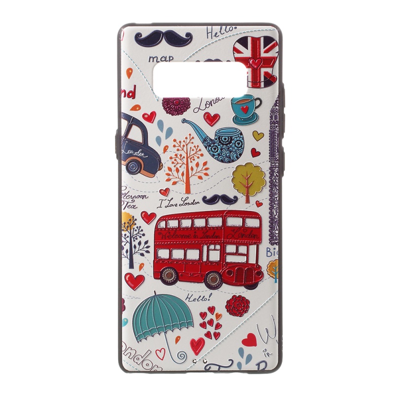 Case Samsung Galaxy Note 8 #เคสฝาหลังพิมพ์ลายนูน TPU Gel ลายน่ารักๆ