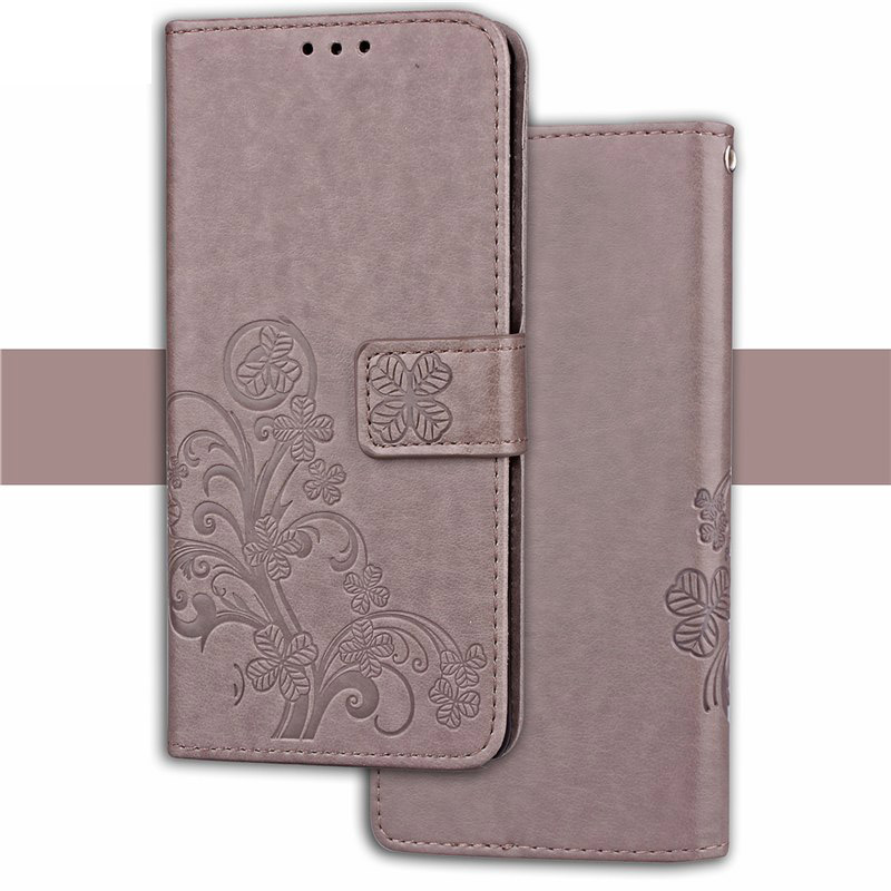 Case Huawei P20 Pro #เคสฝาพับมีช่องใส่บัตร HAT PRINCE Imprinted Clover Leather Wallet