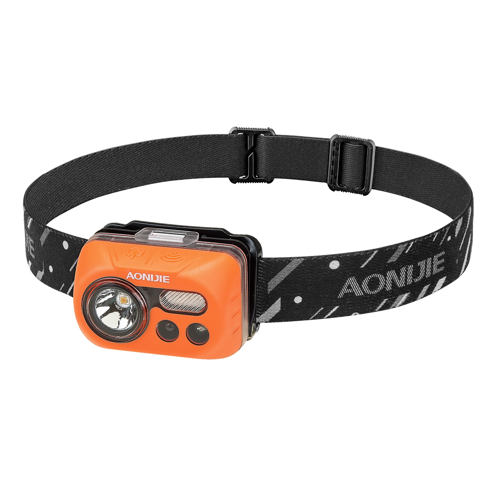 ไฟฉายคาดหัวสำหรับนักวิ่ง เดินป่า วิ่งเทรล ปีนเขา เดินป่า ให้ความสว่าง ระยะไกล Aonijie (Q02)
