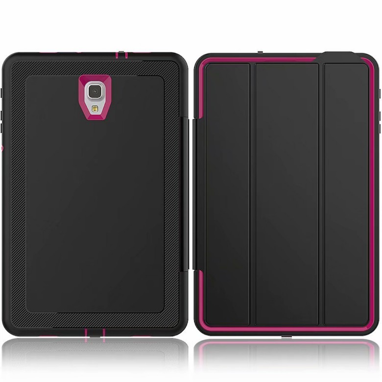 Case Samsung Galaxy Tab A 10.5 (2018) T590 T595 #เคสฝาพับสมาร์ทแบบ 3 พับ Tri-fold Stand Leather Smart Protection