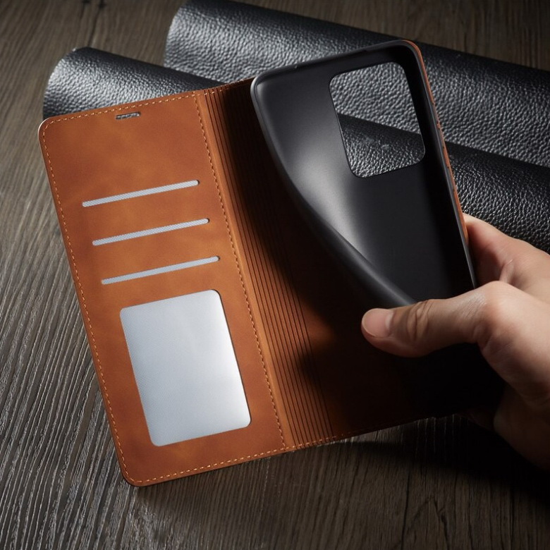 Case Samsung Galaxy Note 20 #เคสฝาพับแบบกระเป๋าสตางค์ FORWENW Leather Wallet Case