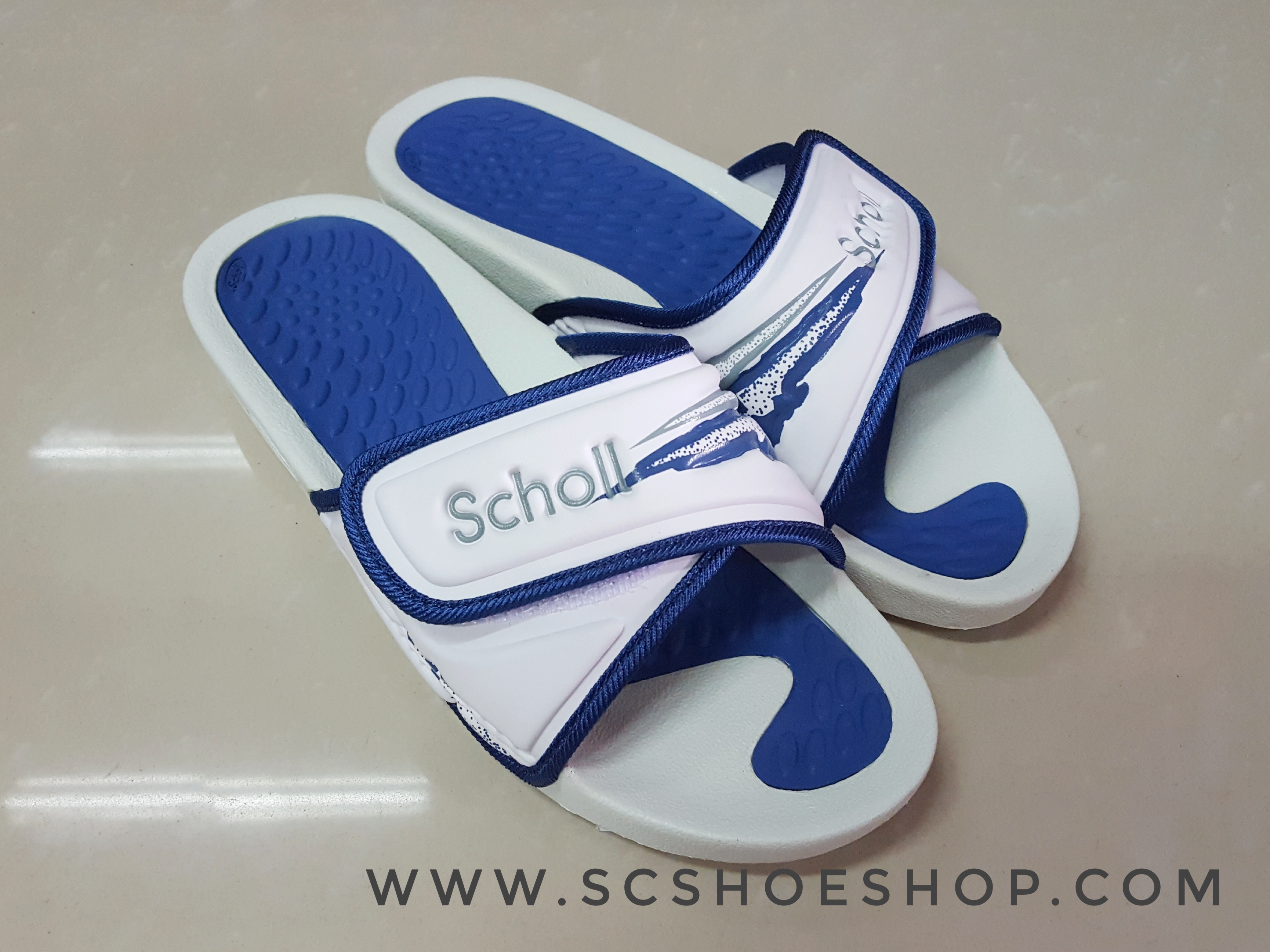 Scholl Fitness Deluxe 3.0 (สกอลล์ ฟิตเนส ดีลักซ์ 3.0) สีน้ำเงิน