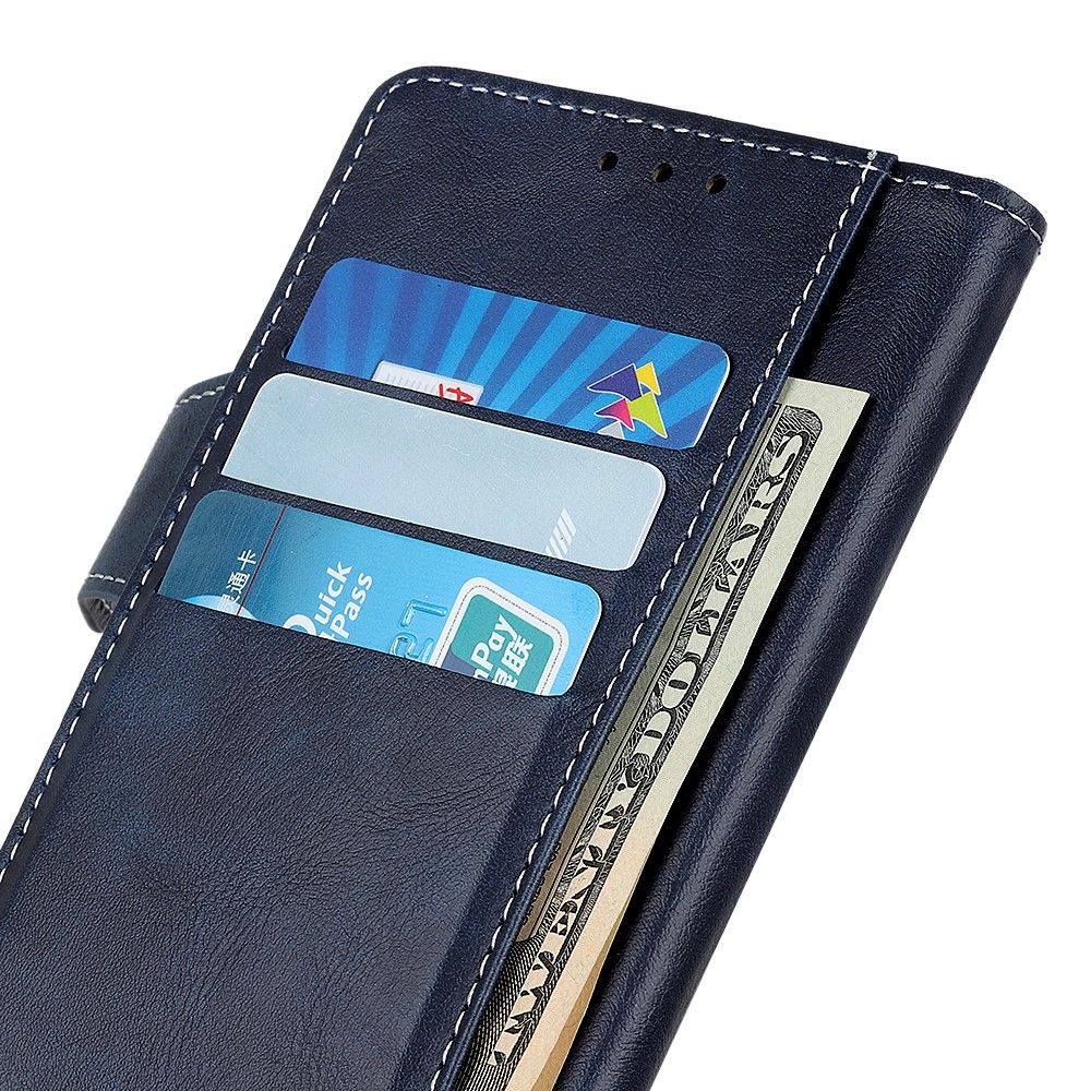 Case Redmi Note 8 Pro #เคสฝาพับ S-shape Textured PU Leather Wallet
