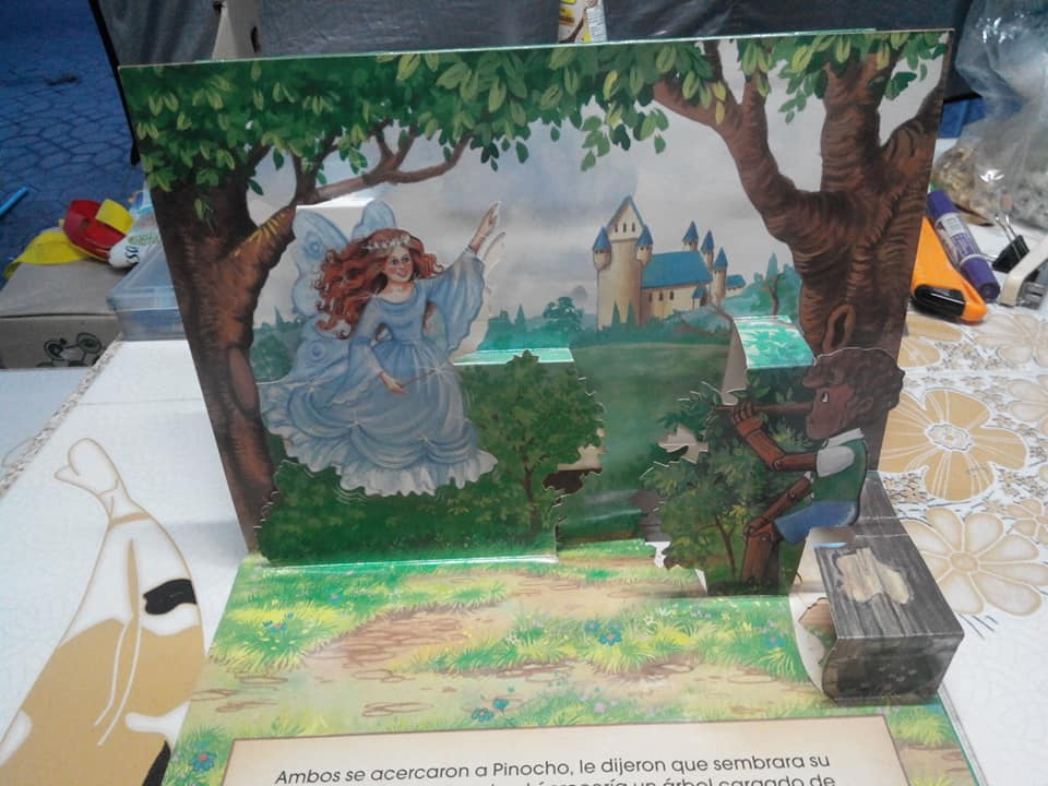 Pinocho หนังสือการ์ตูน Pop-Up ภาษาสเปน (พิมพ์ในไทย) **สินค้าหมด**