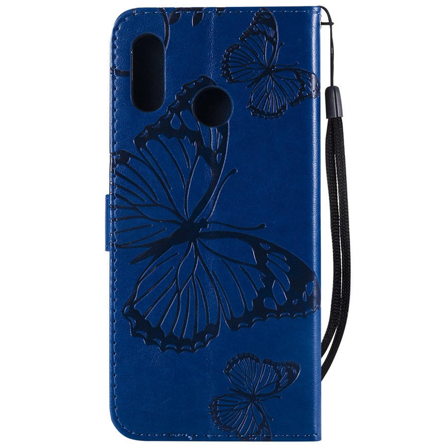 Case Huawei nova 3 #เคสฝาพับหนัง PU Imprint Butterflies Pattern สีสันสวยงามทันสมัย