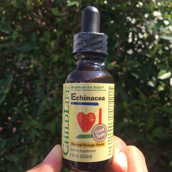 ChildLife® Essentials, Echinacea Natural Orange Flavor 29.6mL สมุนไพรเอ็กไคนาเซียสกัด ชนิดน้ำ รสส้ม วิตามินเสริมภูมิ