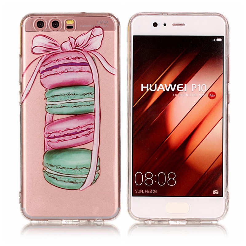 เคส Huawei P10 #เคสฝาหลัง TPU ใสนิ่มรูปแบบการพิมพ์ IMD ลวดลายน่ารักๆ