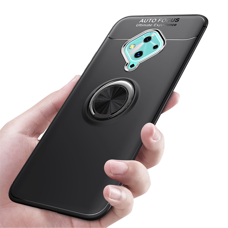 Case Vivo S1 Pro #เคสฝาหลัง TPU Finger Ring Kickstand (แผ่นโลหะแบบ Built-in)