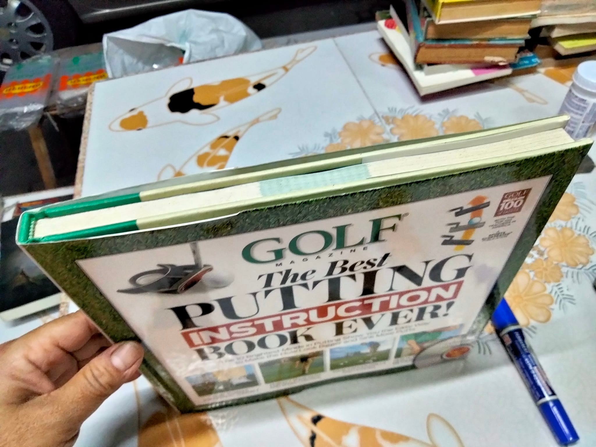 THE BEST PUTTING INSTRUCTION BOOK EVER , GOLF MAGAZINE (+1 DVD) **สินค้าหมด**