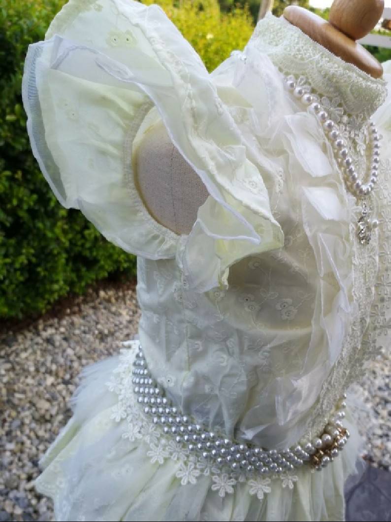 ชุดไทยเด็กหญิง เสื้อลูกไม้กับโจง