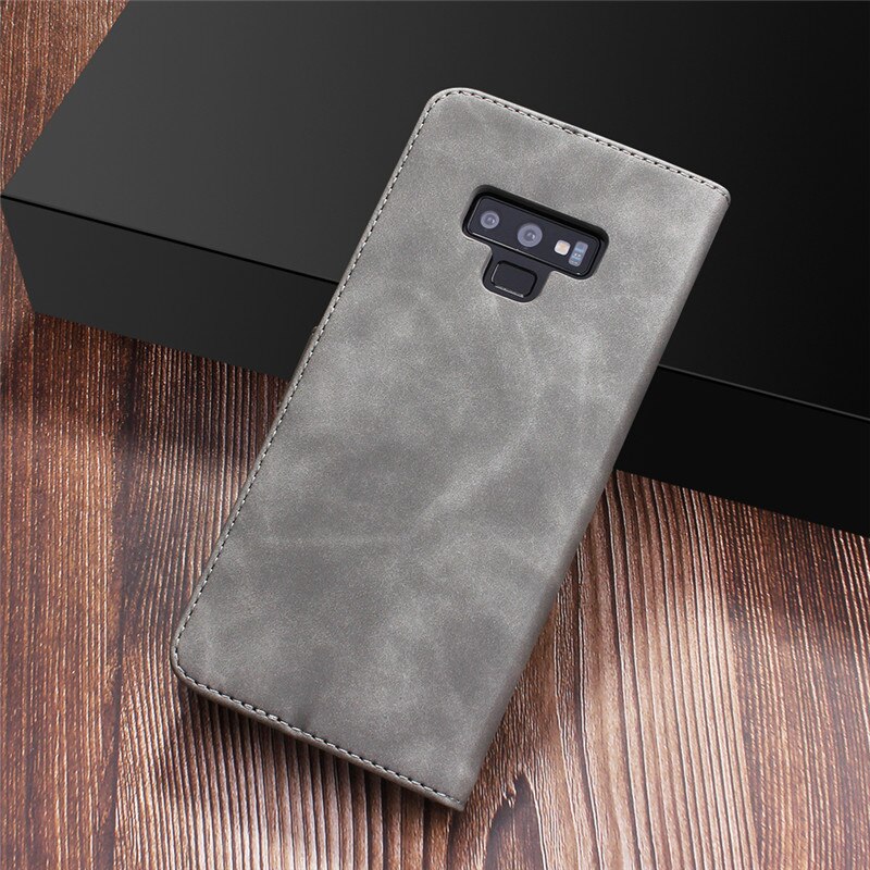 เคส Samsung Galaxy Note 9 #เคสฝาพับหนัง PU DIAOBAOLEE Leather Stand Stand