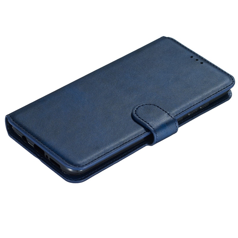 Case Xiaomi Redmi Note 8 Pro #เคสฝาพับมีช่องใส่บัตร 3 ช่อง PU Leather + TPU Wallet Style Protection