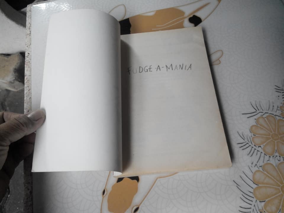 FUDGE-A-MANIA by Judy Blume ฉบับภาษาอังกฤษ **สินค้าหมด**