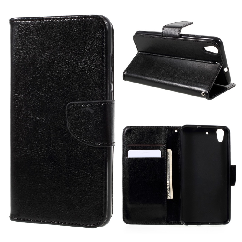 Case Huawei Y6 II ** Honor 5A เคสฝาพับสไตล์กระเป๋าสตางค์ผิวหนังม้า Crazy Horse Wallet Leather Stand Case