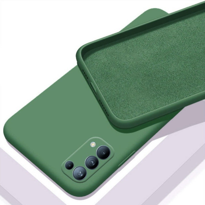 Case OPPO Reno 5 Pro 5G #เคสฝาหลังซิลิโคนนิ่ม Liquid Silicone Back Case