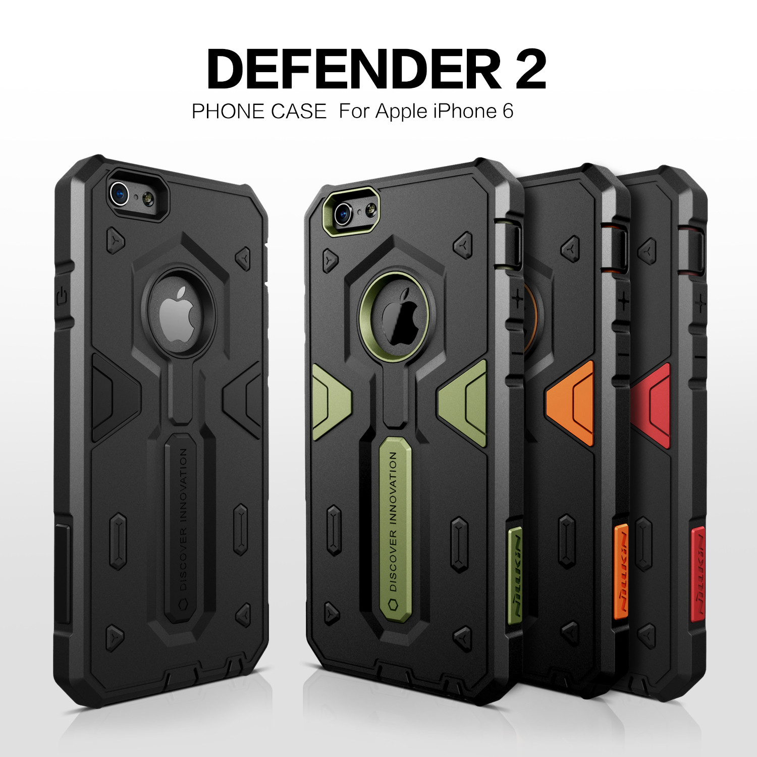 เคส iPhone 6s / 6 NILLKIN Defender II Series PC and TPU Combo เคสแข็งแรงทันสมัย
