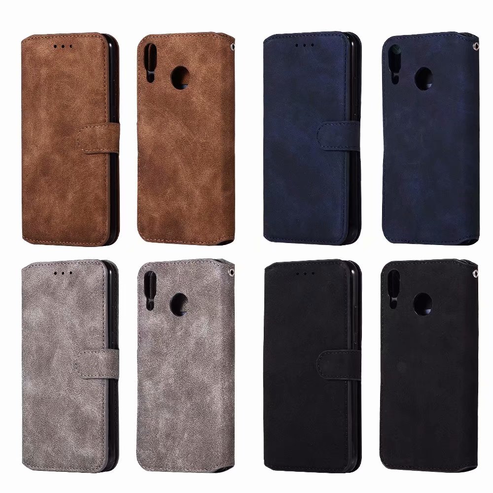 Case Asus Zenfone 5 ZE620KL / Zenfone 5Z ZS620KL #เคสฝาพับแบบกระเป๋าสตางค์ Premium Vintage PU Leather Wallet