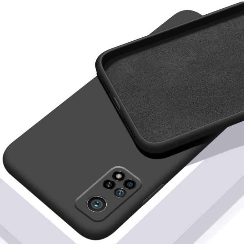 Case Xiaomi Mi 10T #เคสฝาหลังซิลิโคนนิ่ม Liquid Silicone Back Case