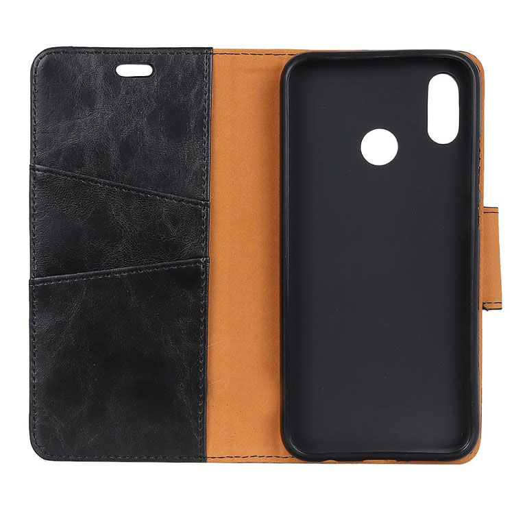 เคส Asus Zenfone Max (M2) ZB633KL #เคสฝาพับหนังแยกคุณภาพดีราคาถูก Crazy Horse Split Leather Wallet