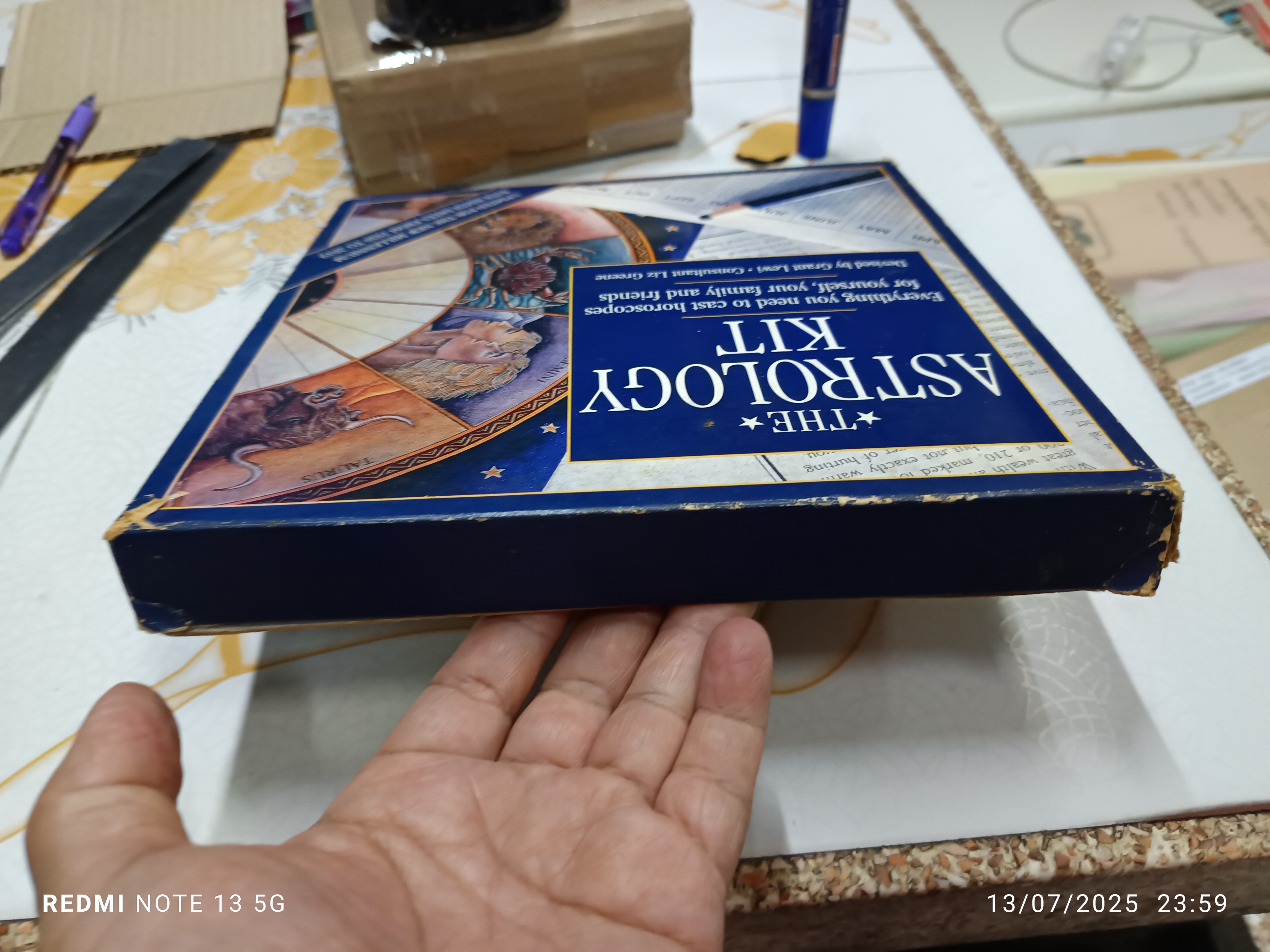 The Astrology Kit (ฉบับภาษาอังกฤษ) จัดทำโดย Grant Lewi