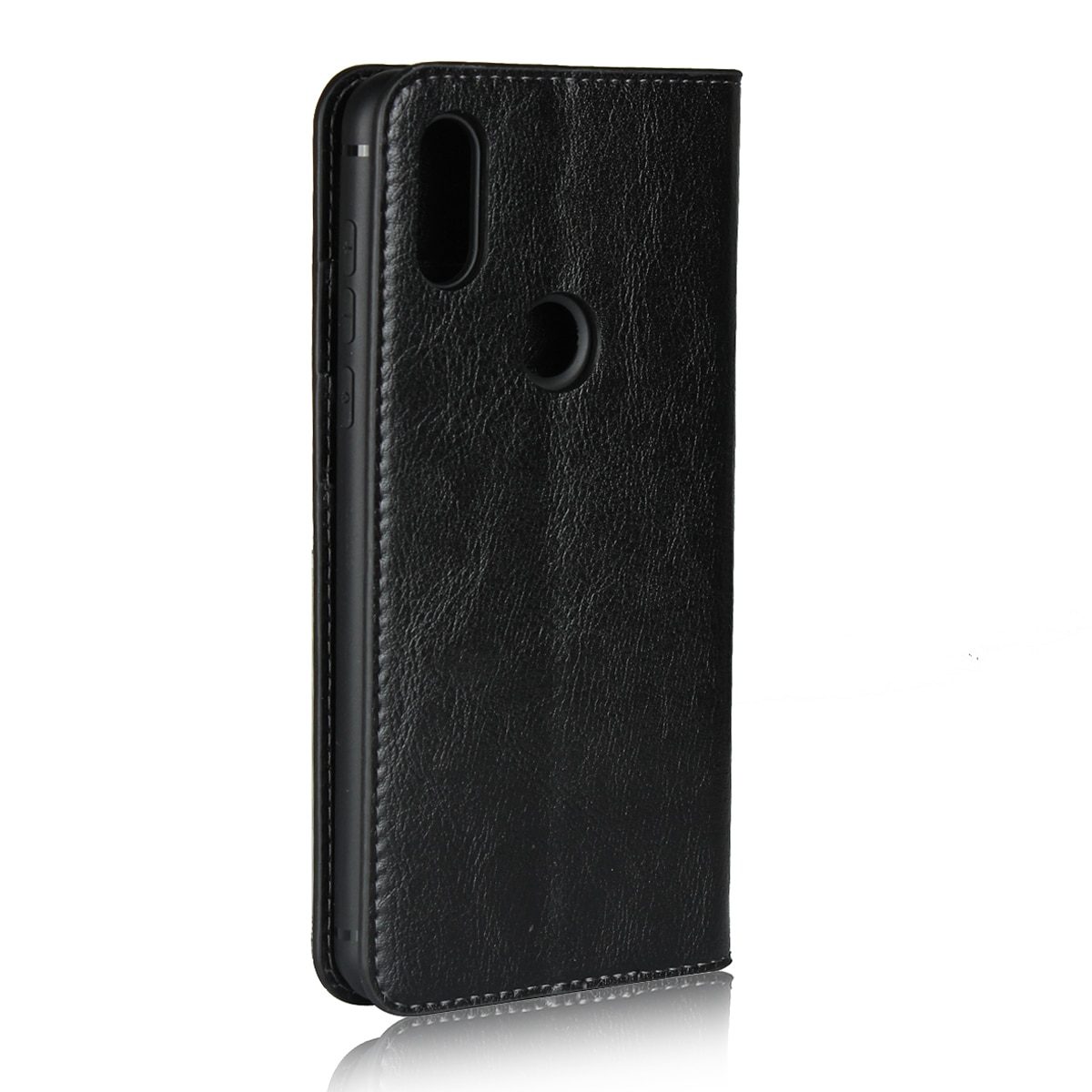Case Xiaomi Mi Mix 3 #เคสฝาพับหนังแท้แบบกระเป๋าสตางค์คุณภาพดี Crazy Horse Genuine Leather Cover