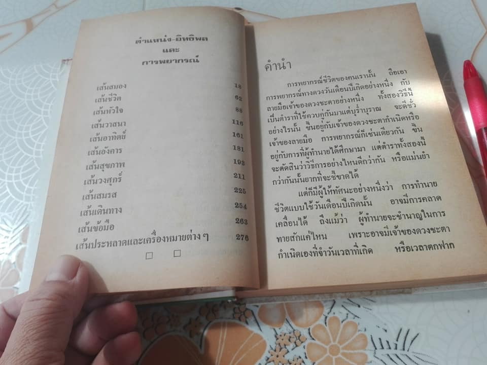 ตำราหมอดูลายมือ - พยากรณ์ชีวิตจากลายมือ ด้วยตนเอง โดย ญาณเทพย์