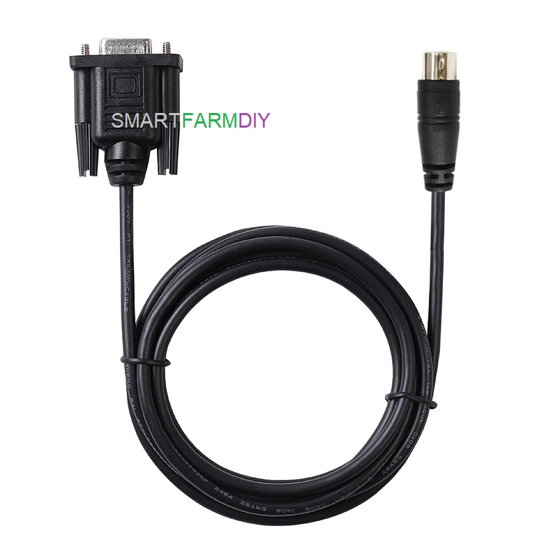 สายสื่อสาร female to 8 pin mini DIN cable สายเคเบิลข้อมูล 3M